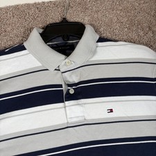Tommy Hilfiger Striped Long Sleeve Polo Rugby Shirt — listing 2