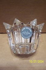 Lenox Crystal Hexagonal Votive Candle Holder with Certificate — listing 4
