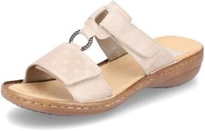 Rieker Antistress Women's Cognac Leather Cutout Slingback Sandals — listing 2
