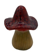 Red Glazed Ceramic Garden Planter with Reactive Speckled Glaze — listing 4
