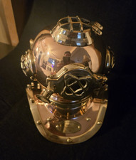 Decorative Brass Diving Helmet Replica (Nautical Desk Model) — listing 3