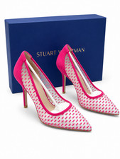 Stuart Weitzman Tortoiseshell Patent Leather Pointed-Toe Pumps — listing 3