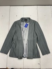 Chou Yatou Women's Brown-Tan Herringbone Blazer, Size M (NWT) — listing 3