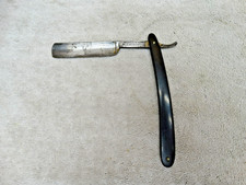 Antique Straight Razor with Wood Scales, Maker Unknown — listing 5