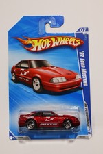 Hot Wheels Ford Mustang SVO 'Cobra' Red Diecast Car