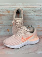 Nike Women's White/Pink Running Shoes (Reax/Dart Series) — listing 4