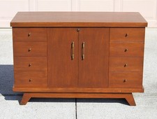 Lane Cedar Chest with Faux Drawer-Front Mule Chest Design, Maple Finish — listing 3