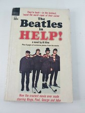 The Beatles in Help! - Novel by Al Hine, First Dell Printing 1965 Paperback — listing 2