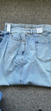 Lane Bryant Signature Fit Pedal Pusher Cropped Jeans, Plus Size 26, Blue Wash — listing 3