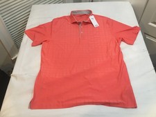 Puma MATTR Check Golf Polo Shirt, Peach Frost/Ash Gray, Men's XL — listing 3