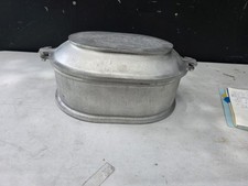 Guardian Service Ware Hammered Aluminum Oval Roaster with Domed Lid — listing 4