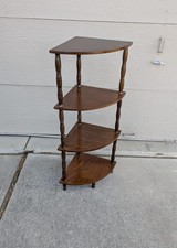 Antique Victorian Spindle Etagere 3-Tier Display Shelf Stand — listing 6