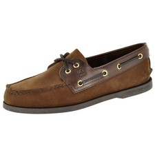 Sperry Top-Sider Authentic Original 2-Eye Boat Shoes, Tan/Sahara Leather, listing 5