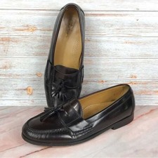 Cole Haan Men's Leather Tassel Loafers, Size 14 M, Dark Brown — listing 4