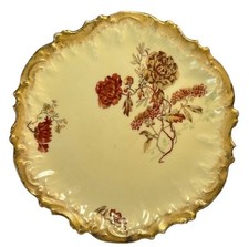 Limoges Style Hand-Decorated Cabinet Salad Plates Set of 8, Neoclassical Scenes — listing 4