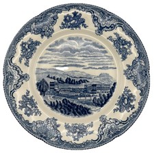 Johnson Brothers 'The Old Mill' Brown Multicolor Transferware Bread & Butter Plate, Made in England — listing 4