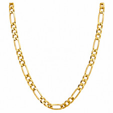 14K Gold Filigree Hamsa Hand Pendant on 17" Box Chain Necklace (Italy) — listing 5