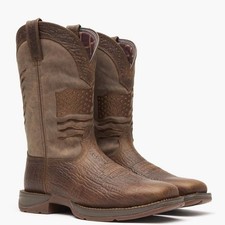 Durango Black Leather Western Cowboy Boots — listing 2