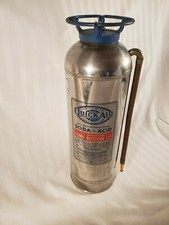 Vintage Soda-Acid Fire Extinguisher Recharge Kit — Sulphuric Acid Bottle & Original Box — listing 2