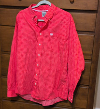 Cinch Men's Short Sleeve Plaid Western Button-Up Shirt, Size XXL — listing 5