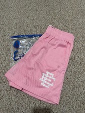 Eric Emanuel EE Basic Shorts New York Sunshine Light Blue Size Large — listing 5