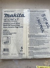 Makita 14" Abrasive Cut-Off Wheels for Steel, A36P BAF, Part No. 724603-3 (Box of 25) — listing 4