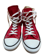 Converse Chuck Taylor All Star High Top Sneakers in Red