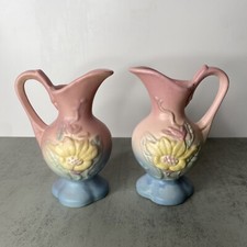 Hull Pottery Ewer Pitcher with Twisted Rope Handle, 1955 — listing 4