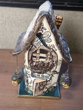 Blue Sky Clayworks tealight house Dragonfly Tealight Candle House — listing 4