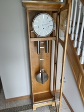 Howard Miller Tempus Fugit Grandfather Clock with Broken Pediment Crown — listing 3