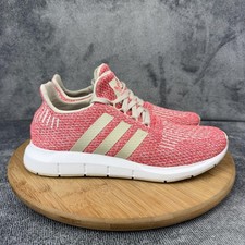 Hot Pink and Black Knit Athletic Sneakers — listing 2