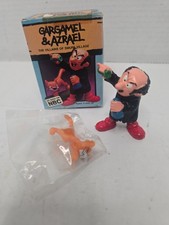 Schleich Peyo Gargamel and Azrael Smurf Figure (Notched Ear Variant)