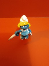 Nurse Smurfette PVC Figure with Syringe and Thermometer