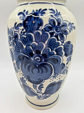 Delft Blue Distel Hand-Painted Ceramic Jug / Pitcher, White & Blue Floral, Model 341/21, ~20cm — listing 6