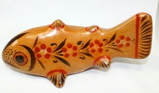 Grouping of Pottery: Mexican Tlaquepaque-Style Fish Pitcher and Pair of Marbled Ceramic Candlesticks — listing 4