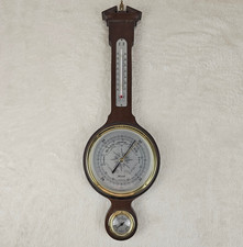 Vintage Banjo-Style Wall Weather Station (Aneroid Barometer, Thermometer & Hygrometer) — listing 5