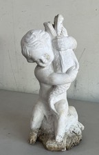 Cast Aluminum Three-Cherub Tiered Garden Fountain Component — listing 2