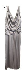 Tiana B. Black Sleeveless Faux-Wrap Maxi Dress, Size 14T, listing 2