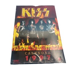 Vintage KISS Calendars (1997 & 2000) and Fleetwood Mac 1990 World Tour Program Lot — listing 6