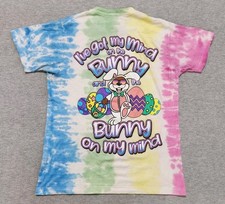 Buc-ee's "But Did You Dye?" Easter Bunny Pastel Tie-Dye T-Shirt