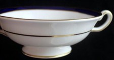Cobalt Blue Two-Handled Cream Soup Bowl / Chili Bowl — listing 6