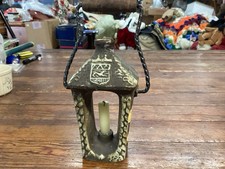 Borghini Lacrima Christi Figural Wine Decanter Bottle Man Smoking Pipe — listing 6
