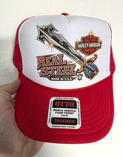 Harley-Davidson Museum Milwaukee WI Camo Mesh Trucker Snapback Hat — listing 2