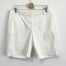 Talbots Woman Khaki Belted Pleated Shorts, Size 18W, NWT — listing 3