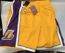 Mitchell & Ness Los Angeles Lakers Swingman Shorts Purple — listing 4