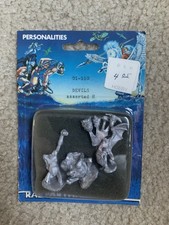TSR 1990 Metal Dwarf Fighter Miniature with Axe and Shield — listing 2
