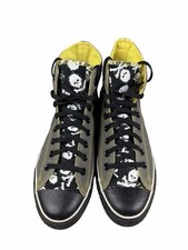 Converse Chuck Taylor All Star Low Top Skull Print Sneakers with Red Laces — listing 5