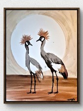 Original Painting on Canvas (verso view) — Art International Registered Work — listing 3