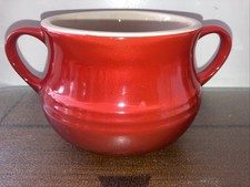 Le Creuset Stoneware Blue Sugar Bowl with Lid and Ceramic Spoon — listing 6