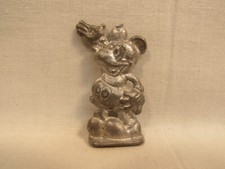 Vintage Disney Mickey Mouse Collectibles Lot - Ceramic Figurines, Goofy Glass Carafe & Cast Iron Trivet — listing 6